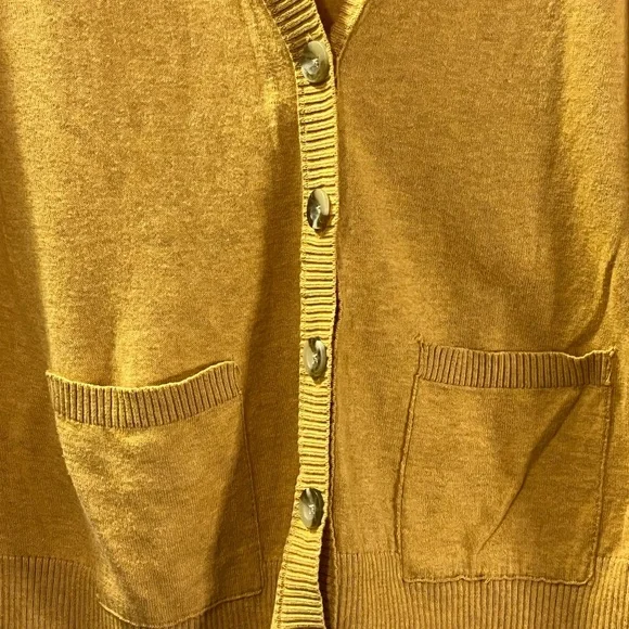 Mossimo Supply Co. | Golden Button up Cardigan Sweater | Size - Picture 3 of 10